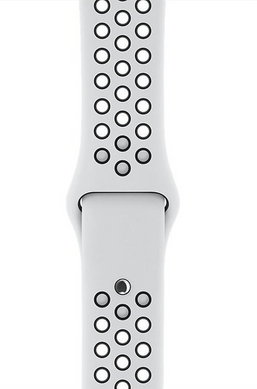 Apple Watch Series 3 Nike+ (GPS) 38mm Silver Aluminum Case with Pure Platinum/Black Nike Sport Band (MQKX2) 1596 фото