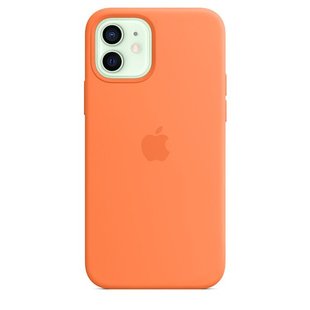 Чохол Apple Silicone Case для iPhone 12 | 12 Pro Kumquat (MHKY3) 3829 фото