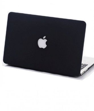 Черный матовый чехол-накладка для MacBook Air 13'' 2017 1850 фото