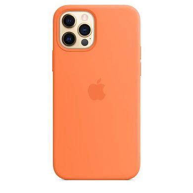 Чохол Apple Silicone Case для iPhone 12 | 12 Pro Kumquat (MHKY3) 3829 фото
