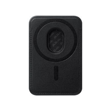 Кошелек для карт Pitaka Magnetic Woven Wallet with MagSafe - Black/Grey (MWW2401)