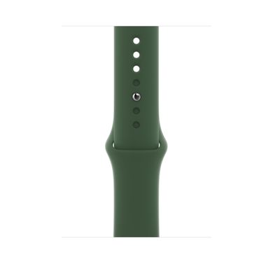 Apple Watch Series 7 GPS, 45mm Green Aluminium Case With Green Sport Band (MKN73) 4145 фото