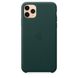 Чехол кожаный Apple Leather Case для iPhone 11 Pro Forest Green (MWYC2) 3662 фото 4