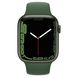 Apple Watch Series 7 GPS, 45mm Green Aluminium Case With Green Sport Band (MKN73) 4145 фото 2