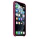 Чехол Apple Silicone Case для iPhone 11 Pro Max  Pomegranate (MXM82) 3629 фото 2