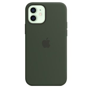 Чохол Apple Silicone Case для iPhone 12 | 12 Pro Cyprus Green (MHL33) 3830 фото