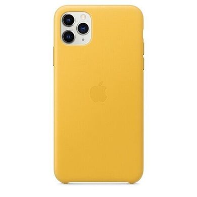 Чохол шкіряний Apple Leather Case для iPhone 11 Pro Meyer Lemon (MX0A2) 3663 фото