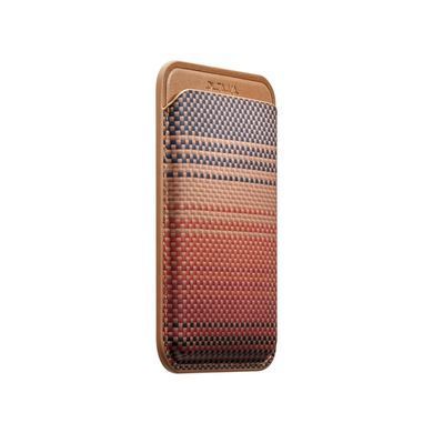 Гаманець для карт Pitaka Magnetic Woven Wallet with MagSafe - Sunset (MWW2402)