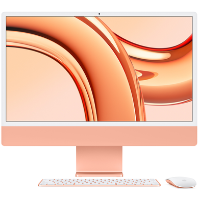 Apple iMac 24" M3/8CPU/10GPU/8GB/512GB Orange (Z19S0000Z) 4244 фото