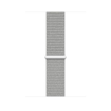 Apple Watch Series 4 (GPS) 44mm Silver Aluminum Case with Seashell Sport Loop (MU6C2) 2055 фото