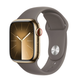 Apple Watch Series 9 GPS + Cellular 41mm Gold Stainless Steel Case with Clay Sport Band - S/M (MRJ53) 4476 фото 1