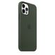Чехол Apple Silicone Case для iPhone 12 | 12 Pro Cyprus Green (MHL33) 3830 фото 4