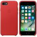 Чехол Apple Leather Case PRODUCT (RED) (MQHA2) для iPhone 8/7 968 фото 4
