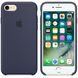 Чохол Apple Silicone Case Midnight Blue (MQGM2) для iPhone 8/7 734 фото 3