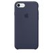 Чехол Apple Silicone Case Midnight Blue (MQGM2) для iPhone 8/7 734 фото 1