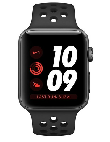 Apple watch series 3 38mm sale nike plus