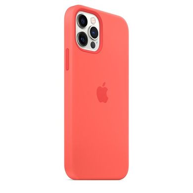 Чехол Apple Silicone Case для iPhone 12 | 12 Pro Pink Citrus (MHL03) 3831 фото
