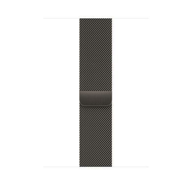 Apple Watch Series 7 GPS + Cellular, 45mm Graphite Stainless Steel Case with Milanese Loop Graphite (MKL33)