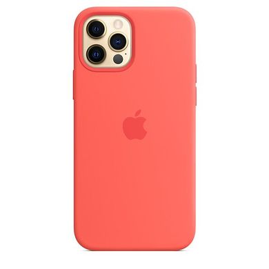 Чохол Apple Silicone Case для iPhone 12 | 12 Pro Pink Citrus (MHL03) 3831 фото