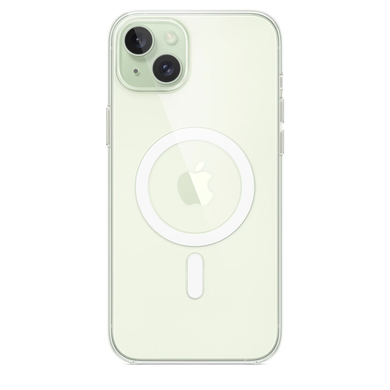 Чeхол Apple iPhone 15 Plus Clear Case with MagSafe (MT213) 7821 фото