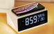 Часы с беспроводной зарядкой Momax Q.Clock Digital Clock with Wireless Charger White (QC1EUW) 2607 фото 5