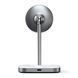 Бездротовий зарядний пристрій Satechi Aluminum 2 in 1 Magnetic Wireless Charging Stand Space Grey (ST-WMCS2M) 20247 фото 4