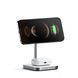 Бездротовий зарядний пристрій Satechi Aluminum 2 in 1 Magnetic Wireless Charging Stand Space Grey (ST-WMCS2M) 20247 фото 2