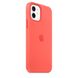 Чехол Apple Silicone Case для iPhone 12 | 12 Pro Pink Citrus (MHL03) 3831 фото 3