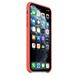 Чехол Apple Silicone Case  для iPhone 11 Pro Max Clementine (Orange) (MX022)  3631 фото 2