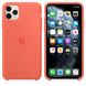 Чехол Apple Silicone Case  для iPhone 11 Pro Max Clementine (Orange) (MX022)  3631 фото 3