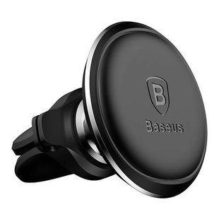 Автотримач BASEUS Magnetic Air Vent Car Mount Holder (BLACK) (SUGX-A01) 2237 фото