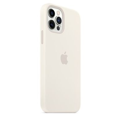 Чохол Apple Silicone Case для iPhone 12 | 12 Pro White (MHL53) 3832 фото