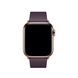 Ремешок Apple Modern Buckle Aubergine - Medium (MWRK2) для Apple Watch 38/40mm MWRK2 фото 3