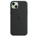 Чехол Apple iPhone 15 Plus Silicone Case with MagSafe - Black (MT103) 7822 фото 3