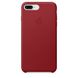 Чехол Apple Leather Case (PRODUCT) RED (MQHN2) для iPhone 8 Plus / 7 Plus 970 фото