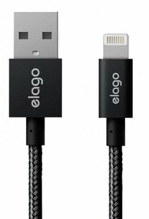 USB Кабель Elago Aluminum для iPhone, iPad (Black) 1545 фото