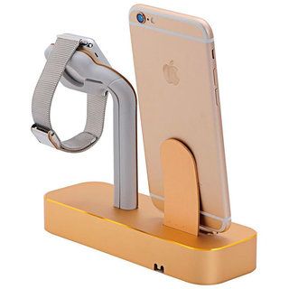 Док-станція для iPhone і Apple Watch COTEetCI Base5 Dock Stand (CS2095-CEG) золотиста 1906 фото