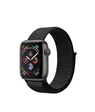 Apple Watch Series 4 (GPS) 40mm Space Gray Aluminum Case with Black Sport Loop (MU672) 2054 фото