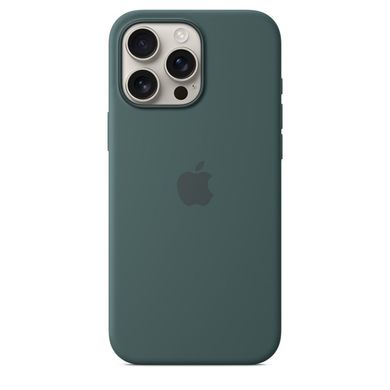 Чехол Apple iPhone 16 Pro Silicone Case with MagSafe - Lake Green (MYYR3)