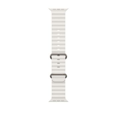 Ремінець Apple Ocean Band White для Apple Watch 49mm | 45mm | 44mm (MQE93) 9126-1 фото