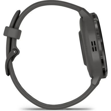 Смарт-часы Garmin Venu 3S Slate S. Steel Bezel w. Pebble Gray Case and S. Band (010-02785-00)