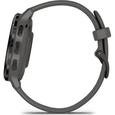 Смарт-часы Garmin Venu 3S Slate S. Steel Bezel w. Pebble Gray Case and S. Band (010-02785-00)