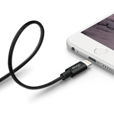 USB Кабель Elago Aluminum для iPhone, iPad (Black) 1545 фото