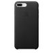 Чехол Apple Leather Case Black (MQHM2) для iPhone 8 Plus / 7 Plus 971 фото 1