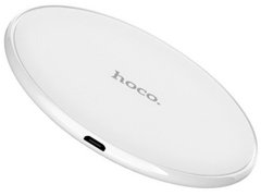 Беспроводное зарядное устройство HOCO CW6 Quick Wireless Charger (White) 1239 фото