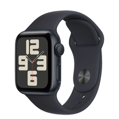 Apple Watch SE 2 GPS 40mm Midnight Aluminum Case with Midnight Sport Band M/L (MR9Y3) 4247 фото