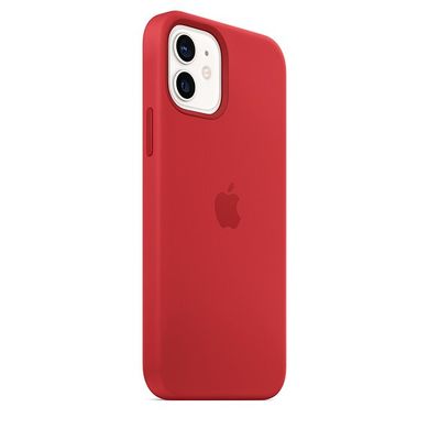 Чехол Apple Silicone Case для iPhone 12 | 12 Pro PRODUCT(RED) (MHL63) 3834 фото