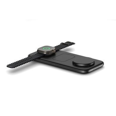 Бездротовий зарядний пристрій Satechi Qi2 15W Trio Wireless Charging Pad - Space Gray (ST-QTPM-EA) 20250 фото