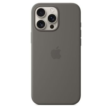 Чехол Apple iPhone 16 Pro Silicone Case with MagSafe - Stone Gray (MYYL3)