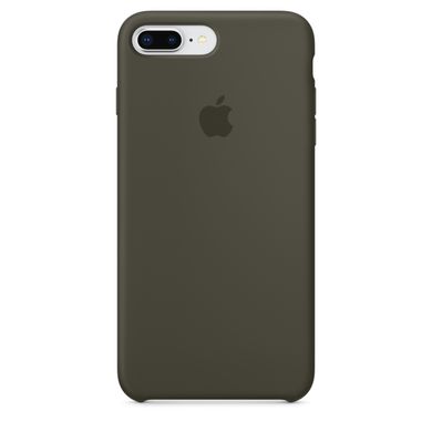 Чехол Apple Silicone Case Dark Olive (MR3Q2) для iPhone 8 Plus / 7 Plus 738 фото